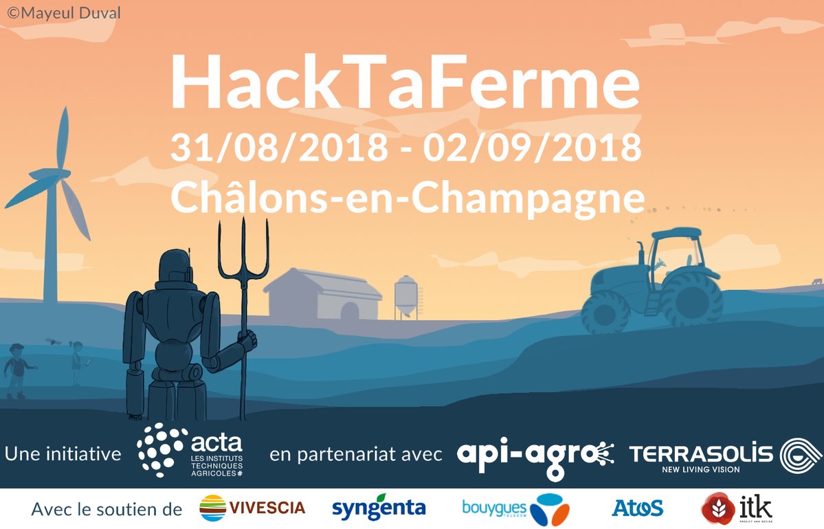 HackTaFerme J-9 : des idées, des projets, des prix, des sponsors et vous ?